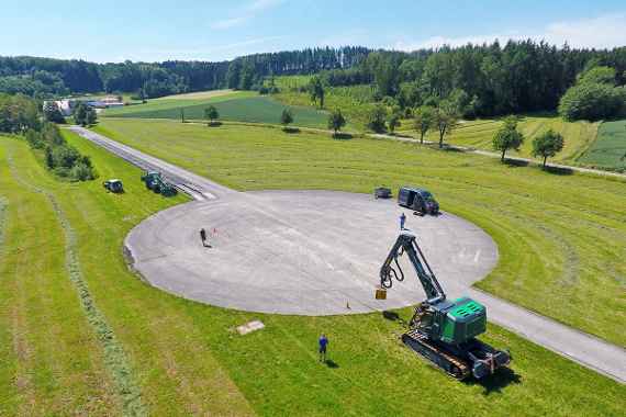 Drohnenfoto Prüfstraße