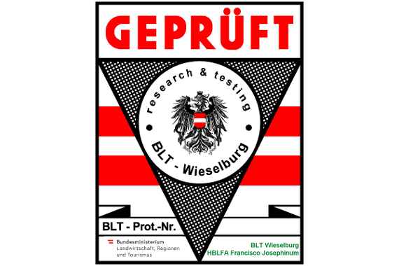 Prüfzeichen - Wieselburg geprüft