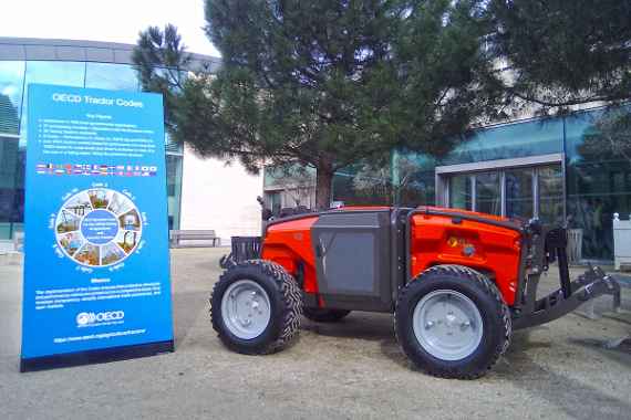 Foto vom Electric Tractor