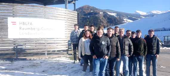 FJ Schüler am Europatag in Raumberg-Gumpenstein