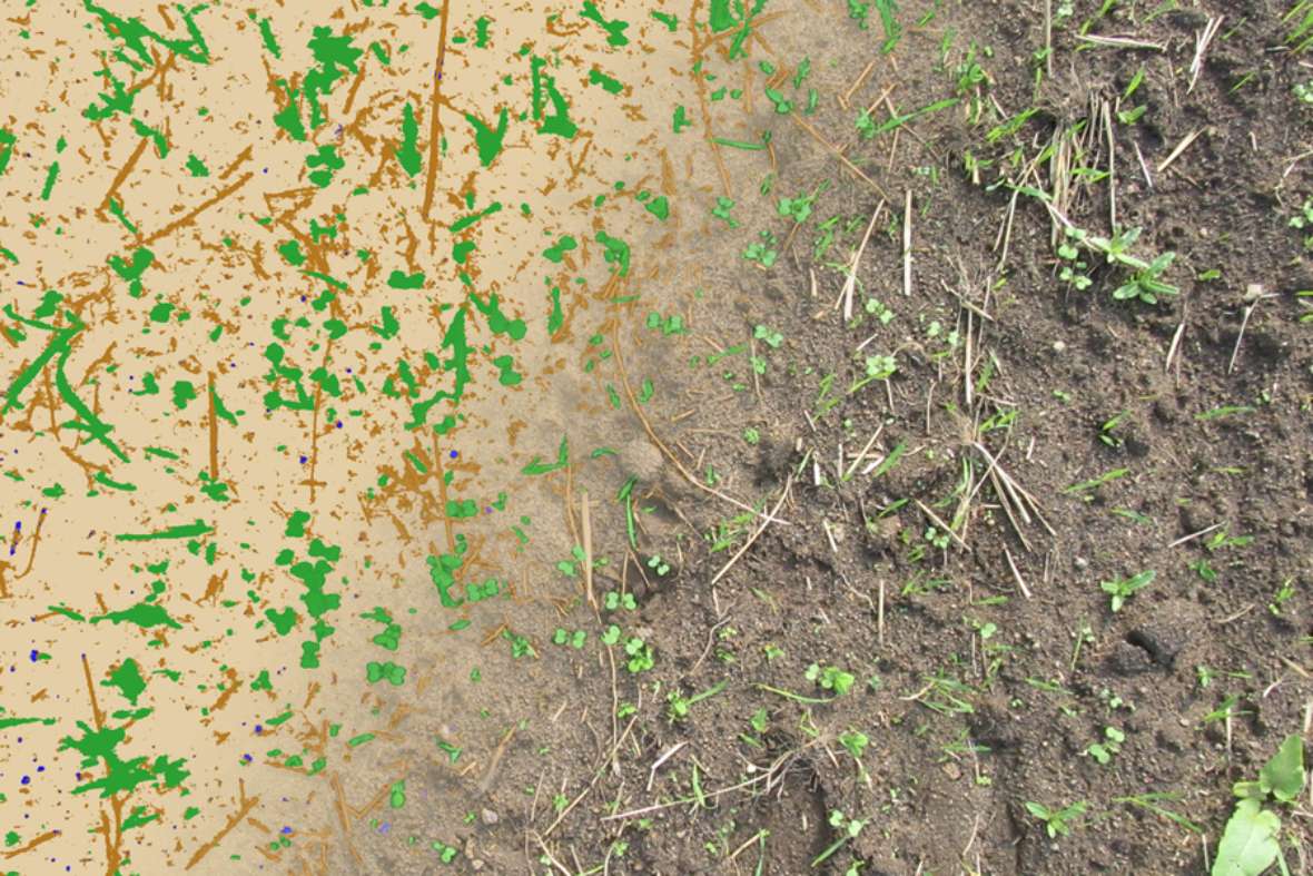 Photo from the floor measurement (Measurement technology tillage Picture)