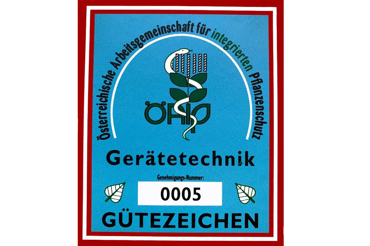Quality mark from the Austrian Association for Integrated Plant Protection