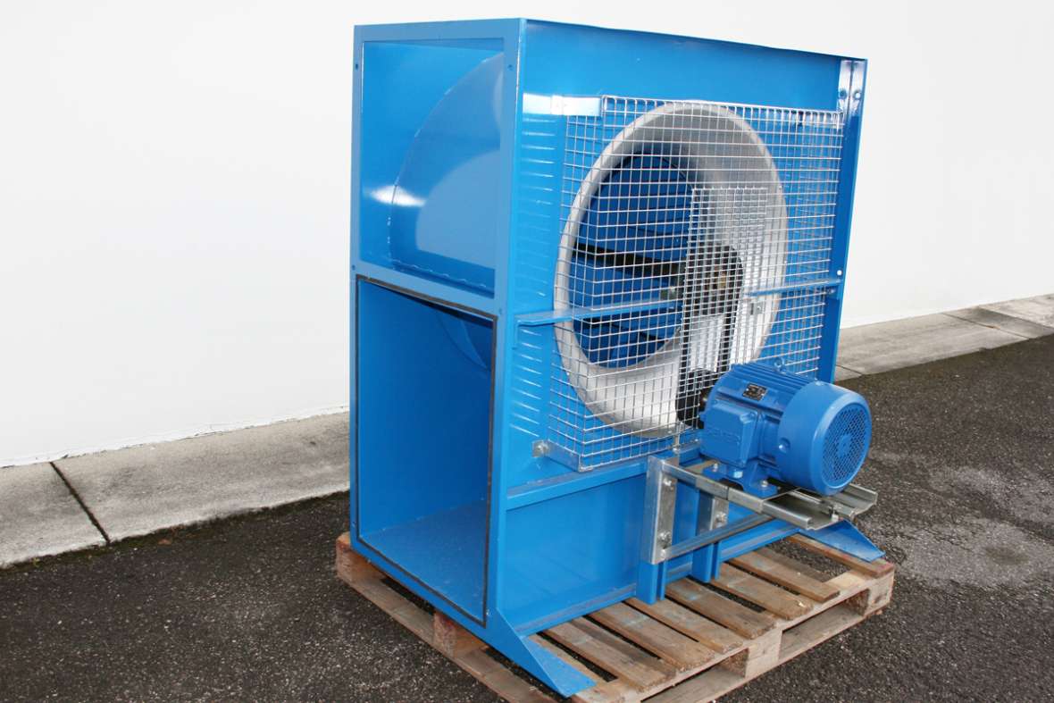 Air blower for hay drying systems