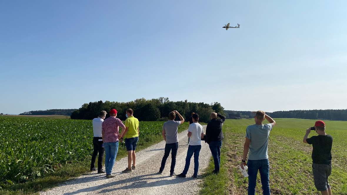 Drohnenvorführung bei der Fa. Geo-konzept in Adelschlag