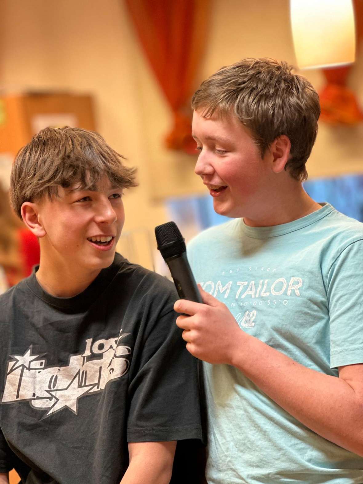 Christoph Allinger und Lukas Schötzer, beide 1LM
