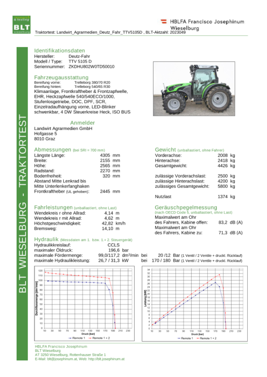Datenblatt Traktor Deutz-Fahr TTV 5105 D